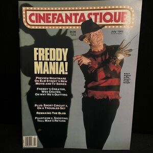 Cinefantastique Freddy Krueger Magazine July 1988 A Nightmare On Elm Street